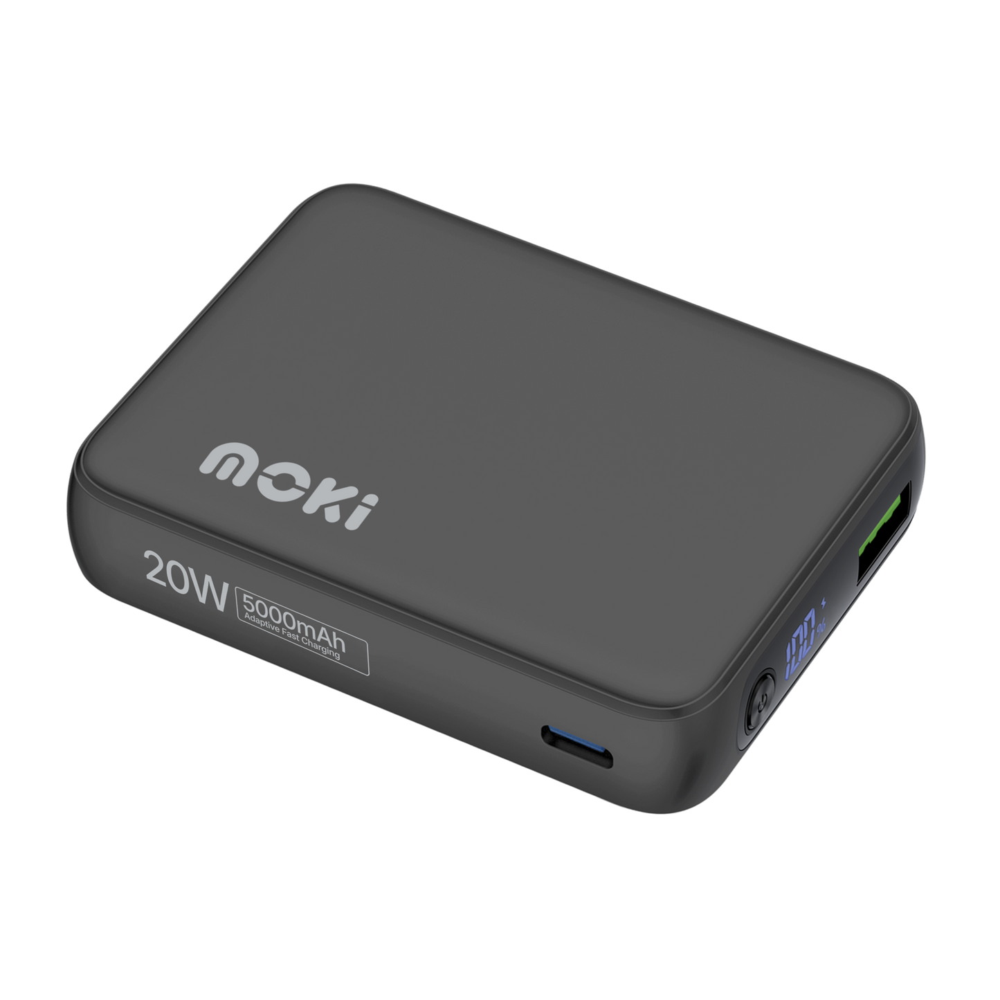 Power Bank 5000 mAh USB-C+USB-A