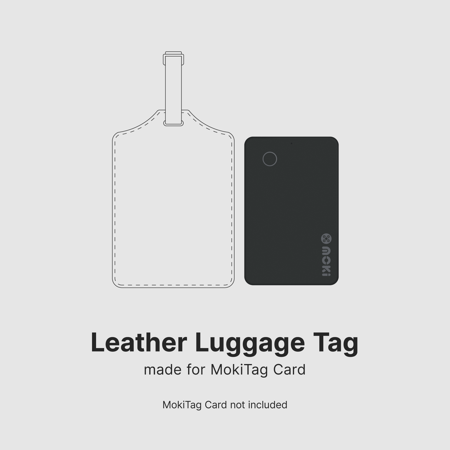 Luggage Tag - Made for MokiTag Card