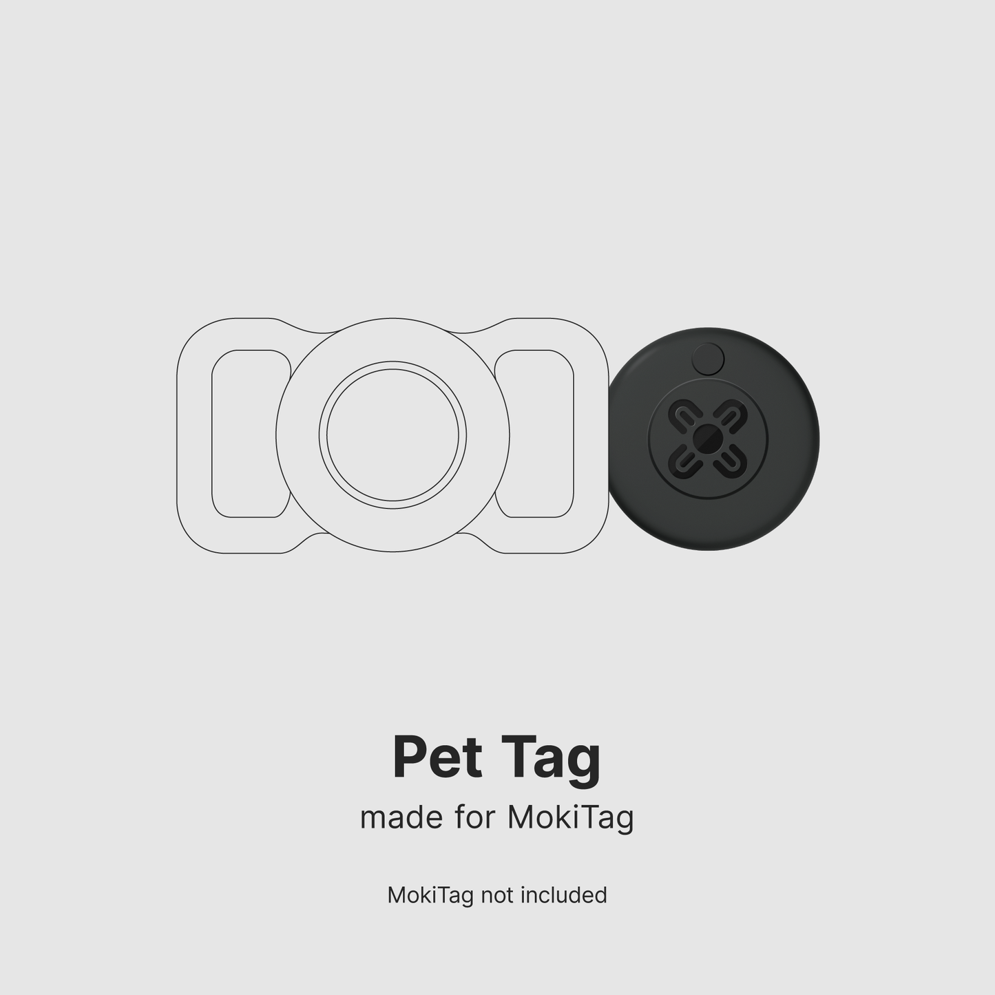 Pet Tag - Made for MokiTag