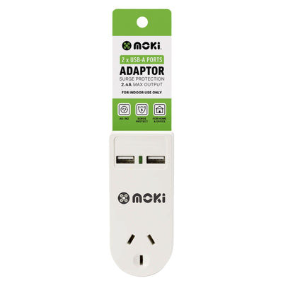 Moki Power Adaptor + USB-A