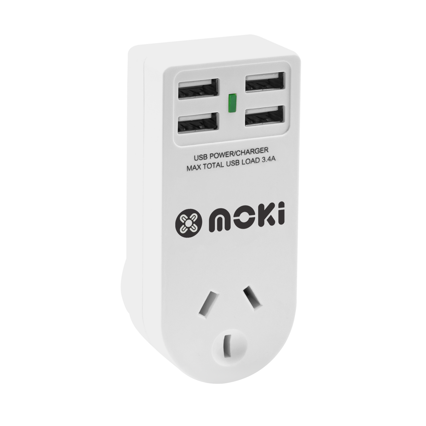 Moki Power Adaptor + USB-A