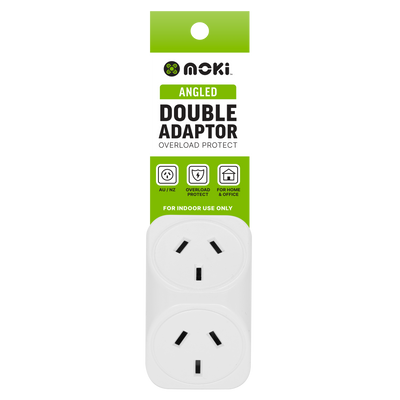 Moki Double Adaptor - Angled