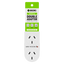 Moki Double Adaptor - Vertical + Surge Protection