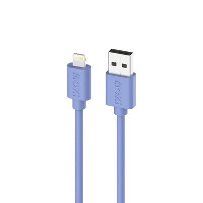 Lightning to USB-A SynCharge Cable Pastel Series - 1 metre