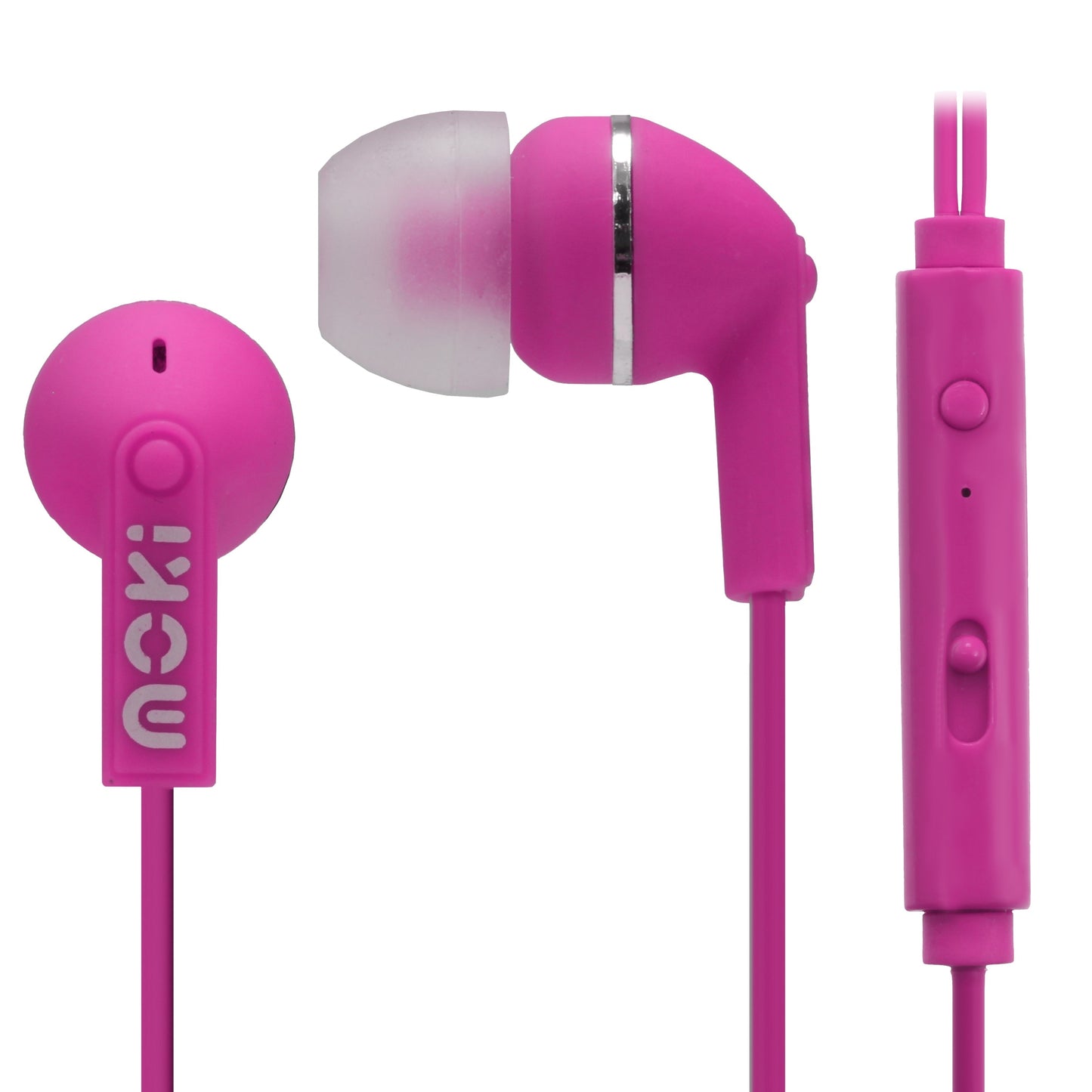 Noise Isolation Earphones + Microphone