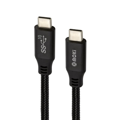 Moki SynCharge Mesh Cable USB 3.1 Type-C to Type-C