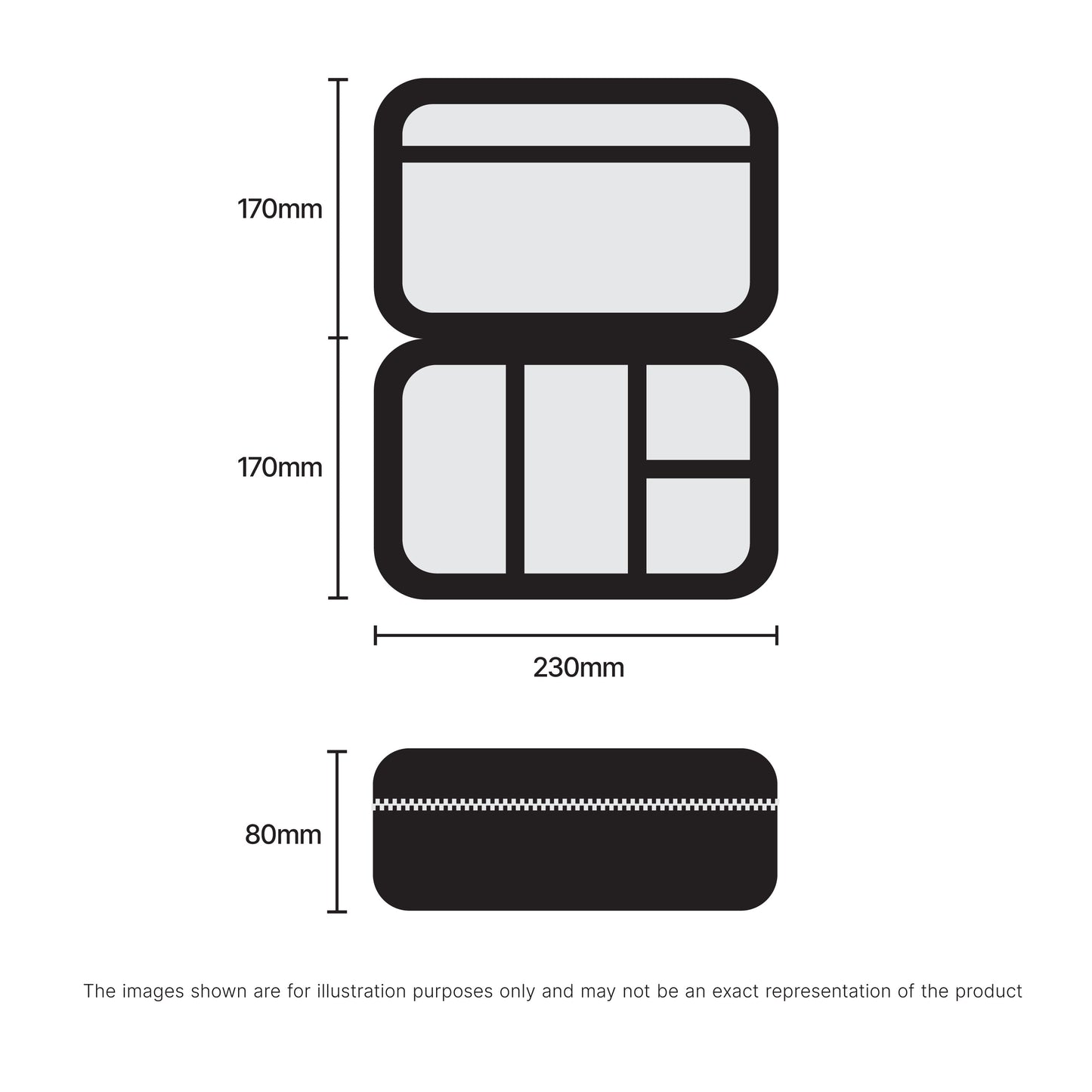 Tech Bento Travel Hard Case